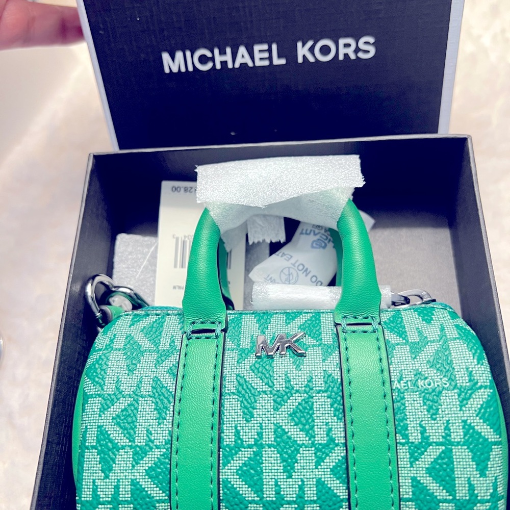 Michael Kors Micro duffle key fob